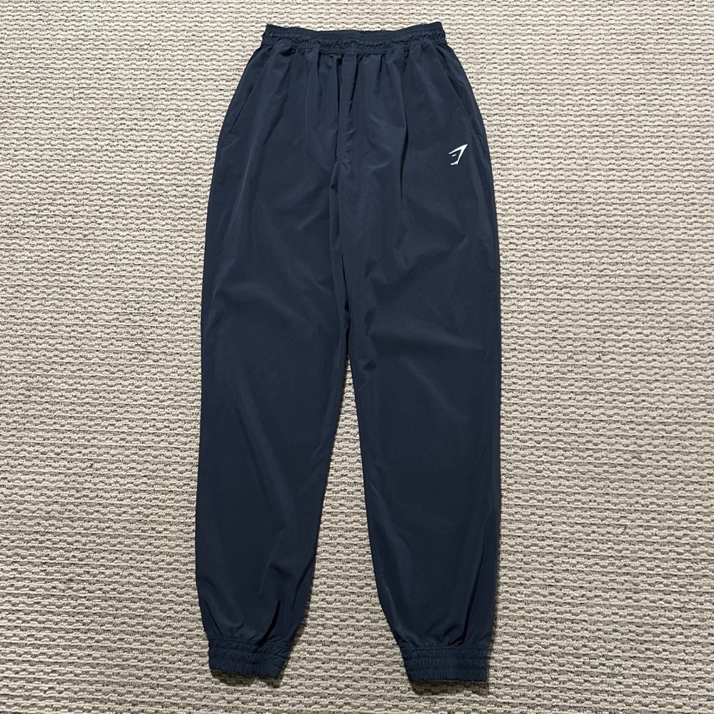 Gymshark Women's Black Training Woven High Rise Joggers Pants Size Small